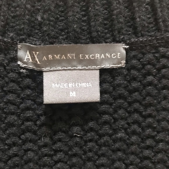 Armani Exchange RARE Zipper Lambswool Sweater - Picture 3 of 11
